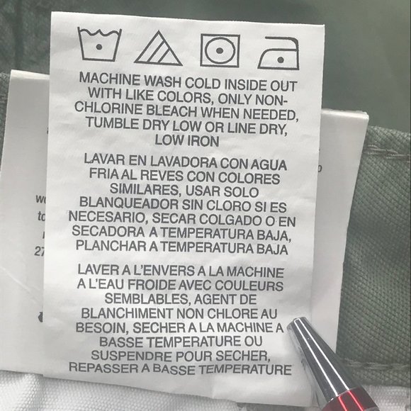 Lee Women's 20M Hi-Rise Regular Fit Deeplichengreen Utility Short New With Tags - Picture 7 of 13